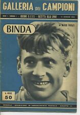 GALLERIA DI CAMPIONI N° 1 DEL 1953 CICLISMO ALFREDO BINDA