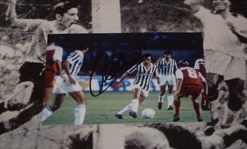 Autografo michel platini juve - michel,