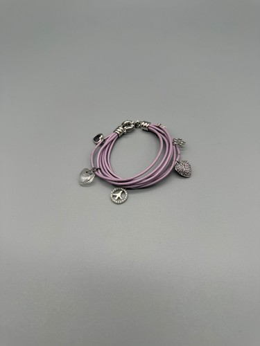 Bracciale lungo pierre pelle - bracciale,