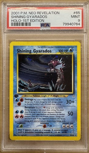 Shining gyarados 1st edition - 1st,
