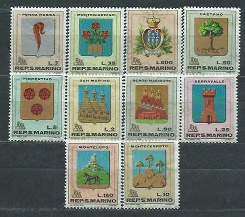 San marino posta 1968 - marino,