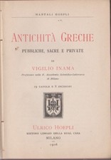 ANTICHITA GRECHE MANUALE