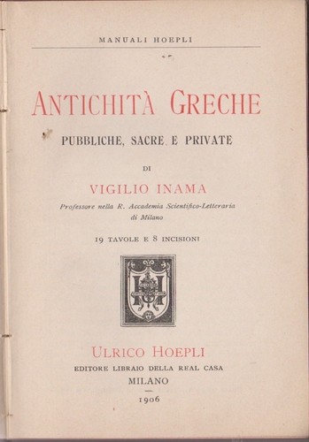 Antichita greche manuale - greche,