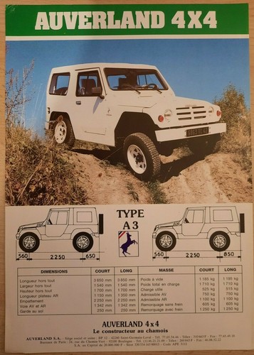 Auverland 4x4 brochure - auverland,