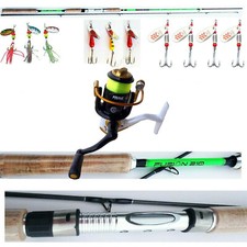 KIT SPINNING PESCA TROTA