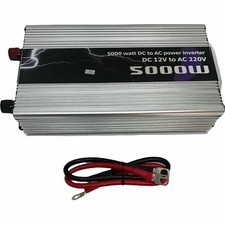 Power Inverter 5000w Watt Dc 12v 220v Remoto Onda Sinusoidale Auto Camper