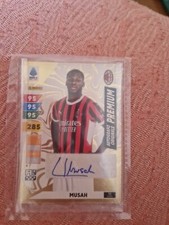 Carta autografata giocatore