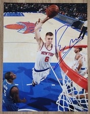 Kristaps Porzingis Signed
