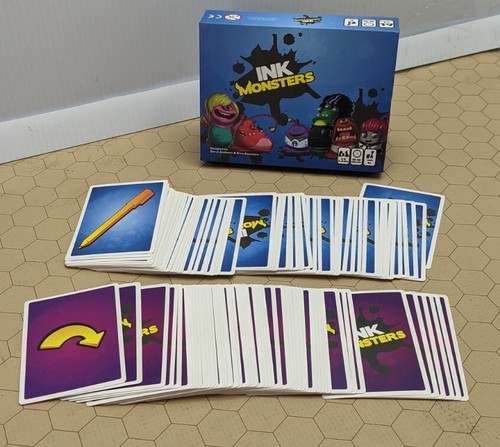 Gioco carte ink - gioco, monsters