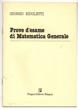 PROVE D'ESAME DI MATEMATICA