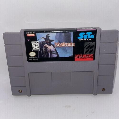 Nosferatu super nintendo snes - super,