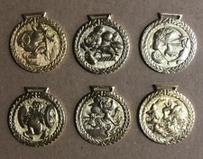 Serie  6 Medaglie Topolino Operazione Olimpiadi Monaco 1972