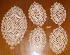 PIZZI CENTRINI ANTICHI ALL UNCINETTO 24 centrini e una tovaglia