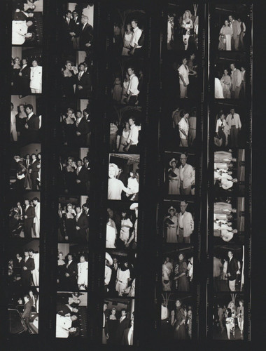 Foglio fotografico contatto - , e