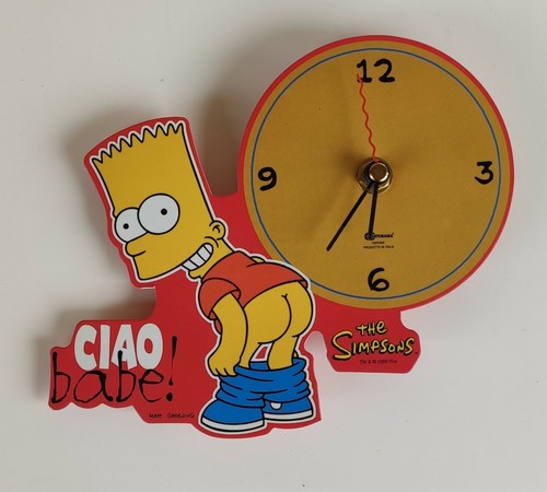 Bart simpsons orologio ciao - simpsons,
