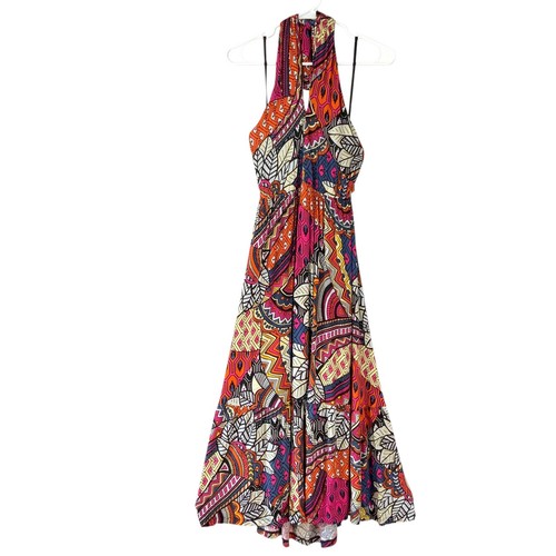 Maxi abito geometrico maeve - maxi,