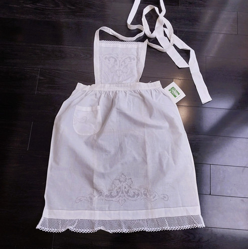 Grembiule vintage carta bianca - vintage,