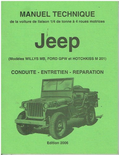 Willys ford gpw hotchkiss - mb/ford, gpw/hotchkiss