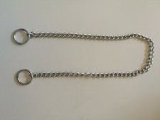 Collare a catena metallica per cani medio/piccoli, L 50 cm