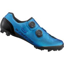 Scarpe Shimano MTB Clipless Uomo XC9 Carbon S-PHYRE SH-XC903 Mountain Bike - Blu