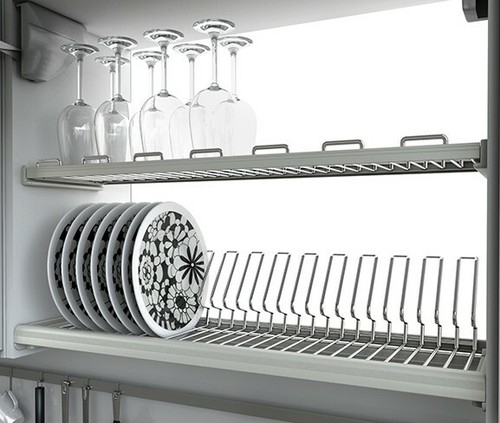 Scolapiatti griglia inox