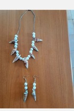 Collana orecchini fatti - collana,