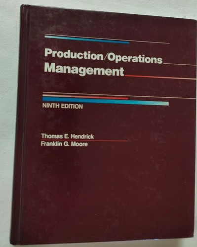Book production operations - book,