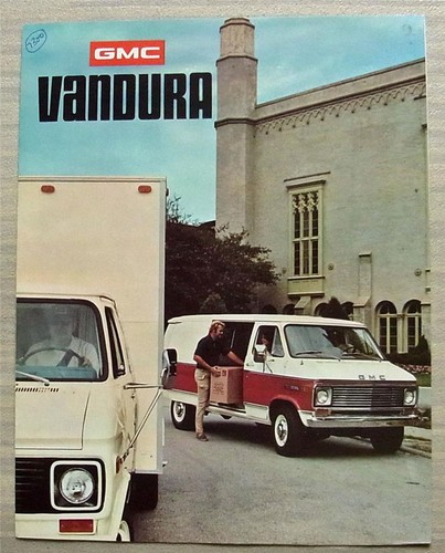 Gmc vandura 1975 brochure - brochure, di