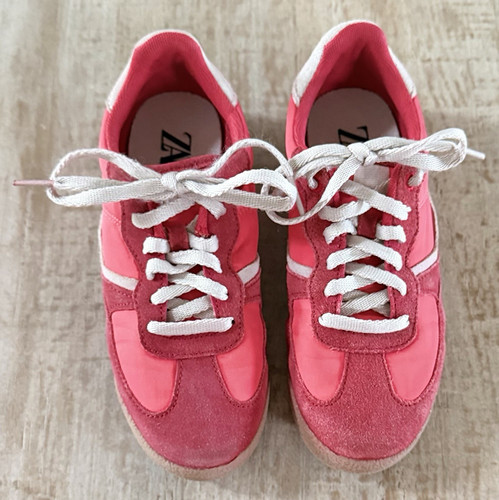 Sneakers basse stringate - , zara