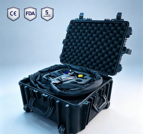Macchina pulizia laser fibra