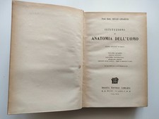 ISTITUZIONI DI ANATOMIA DELL'UOMO DI GIULIO CHIARUGI, 1940