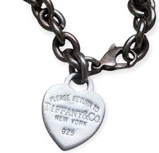 Bracciale tiffany co - bracciale, argento