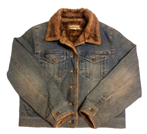 Giacca jeans denim donna