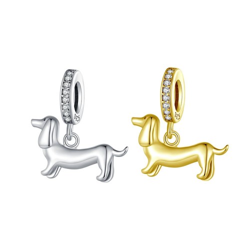 Charm ciondolo bassotto - charm,