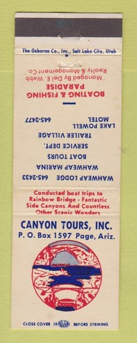 Copertina matchbook canyon - matchbook,