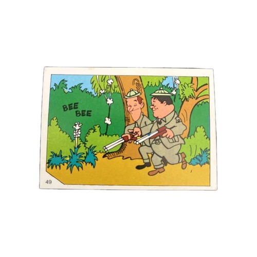 Figurina cartoncino stanlio - stanlio, e