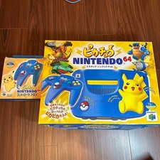 Nintendo 64 Pikachu blu e