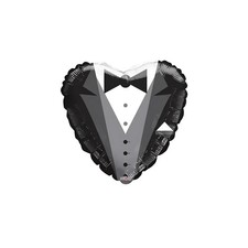 Palloncino Abito Sposo cuore