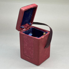 SCATOLA CUSTODIA ANTICA CAPPUCCINA MARESCIALLA OROLOGIO VIAGGIO 800 - ONLY BOX !