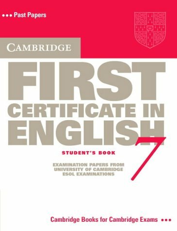 Cambridge first certificate - cambridge, in