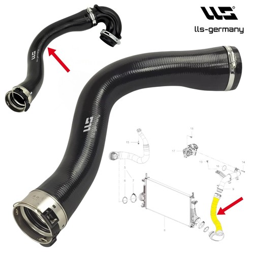 Tubo intercooler turbo per