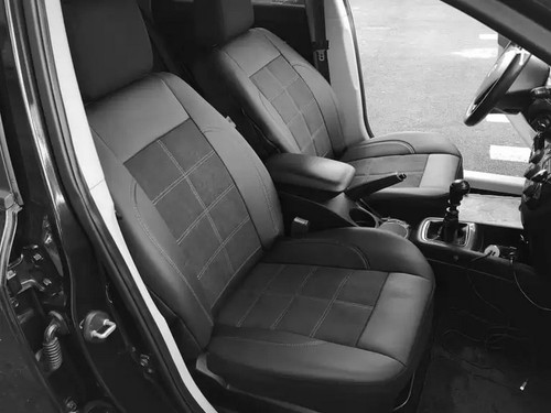 Set completo nero alcantara - completo,