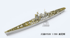CY528 1/350 Intalian RM Venezia Heavy Cruiser Model & Super Upgrade Set dettagli