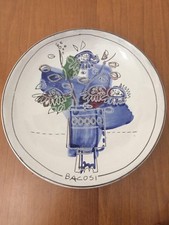Piatto In Ceramica Manlio