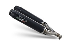 Coppia di terminali di scarico