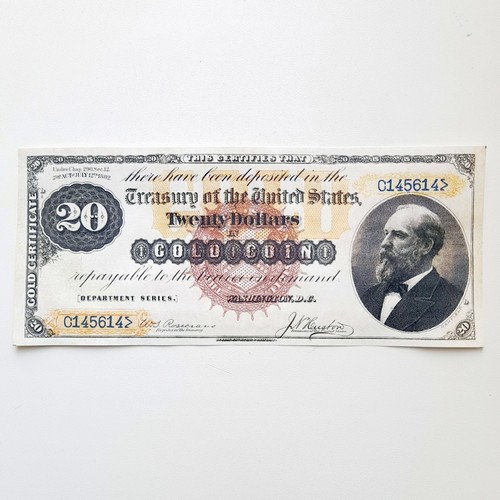 Banconota dollari 1882 - banconota, 20