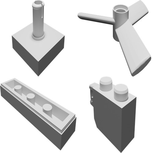 Ricambi compatibili lego - ricambi,