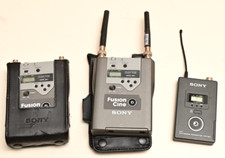 Lotto sintonizzatore e ricevitore Sony microfono wireless UHF WRT-822 WRR-861