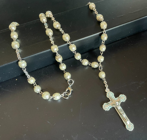 Collana rosario con - , di