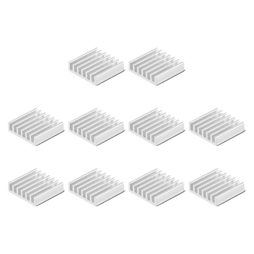 14x14x4mm argentato autodesivo - 14x14x4mm,